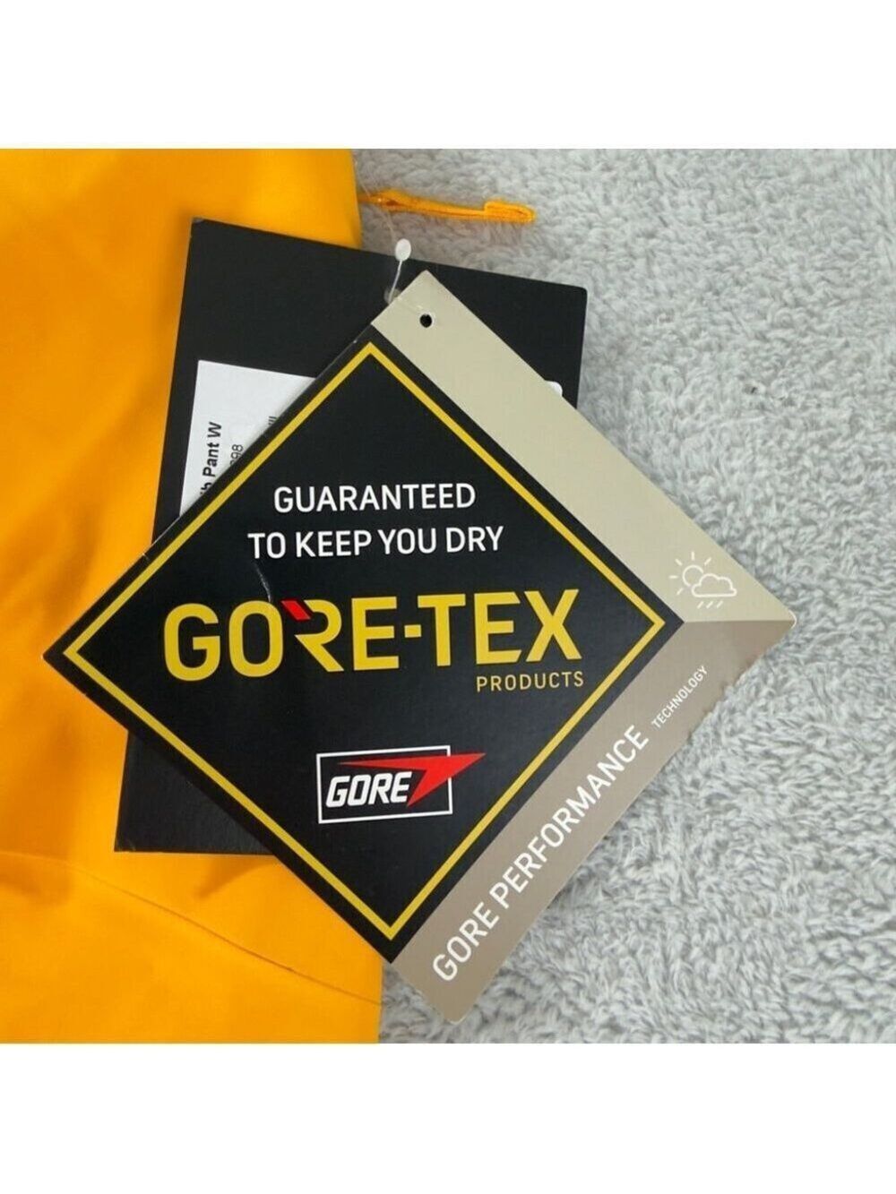 Arc'teryx NWT Women's Size 0 Rush Gore-tex Bib Pants Yellow Gorpcore 5898 Model - Picture 3 of 16